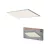OSRAM beltéri LED panel, 22W, 4000K természetes fehér, 1600lm, IP20, fehér, prémium világítás
