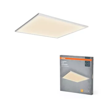 OSRAM beltéri LED panel, 36W, 3000K meleg fehér, 3100lm, IP20, fehér, prémium világítás