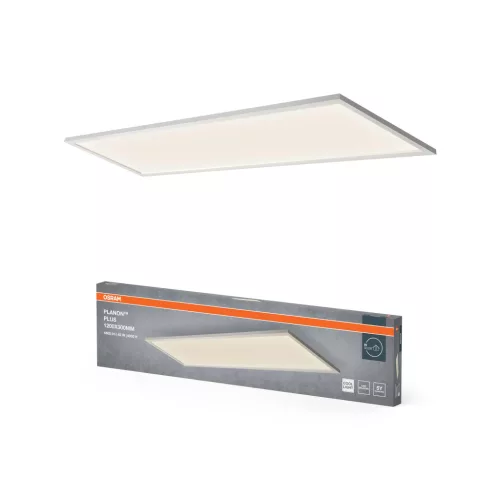 OSRAM PLANON™ Plus LED panel, beltéri, fehér, 3100 lm, 36 W, 4000 K, alumínium, IP20, méret: 1200 × 300 mm ( 4099854453069 )
