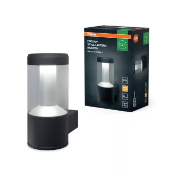   OSRAM ENDURA® modern LED kerti álló lámpa, kültéri, acél, 610 lm, 12 W, 3000 K, alumínium, IP44, magasság: 240 mm ( 4099854453335 )