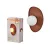 OSRAM Dekor agyag fészek oldalfali lámpa, beltéri, barna, G9, agyag, IP20, hossz: 260 mm ( 4099854453472 )