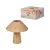 OSRAM Dekor bambuszpapír asztali lámpa, beltéri, barna, E27, bambusz papír és acél, IP20, átmérő: 400 mm, magasság: 405 mm ( 4099854453694 )
