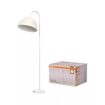   OSRAM Dekor teveharang álló lámpa, beltéri, fehér, E27, papírmasé és acél, IP20, magasság: 1530 mm, dimmelhető ( 4099854453816 )