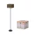 OSRAM Dekor kartonpapír négyzet álló lámpa, beltéri, barna, E27, karton és acél, IP20, méret: 300 × 300 mm ( 4099854454011 )