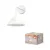 OSRAM Dekor lótuszlevél oldalfali lámpa, beltéri, fehér, E14, papírmasé és acél, IP20, hossz: 260 mm ( 4099854454158 )