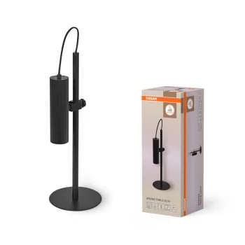   OSRAM Dekor dob asztali lámpa, beltéri, fekete, GU10, acél, IP20, magasság: 490 mm ( 4099854454301 )