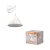 OSRAM Dekor papírmasé oldalfali lámpa, beltéri, fehér, E14, papírmasé és acél, IP20, hossz: 330 mm ( 4099854454646 )