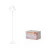 OSRAM Dekor papírmasé álló lámpa, beltéri, fehér, E27, papírmasé és acél, IP20, átmérő: 310 mm, magasság: 1505 mm, dimmelhető ( 4099854454905 )