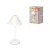 OSRAM Dekor papírmasé asztali lámpa, beltéri, fehér, E14, papírmasé és acél, IP20, átmérő: 218 mm, magasság: 415 mm, dimmelhető ( 4099854454929 )