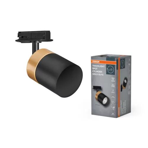 OSRAM Tracklight beltéri spot lámpa, GU10 foglalat, IP20, arany, hossz 142mm, prémium világítás