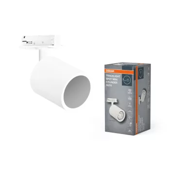   OSRAM Tracklight sínrendszerhez spot lámpa, mini henger kivitel, beltéri, fehér, GU10, acél, IP20, hossz: 135 mm ( 4099854455445 )