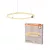 OSRAM Dekor Gyűrű LED függő lámpa 3000 K, beltéri, sötétszürke, 2000 lm, 18 W, 3000 K, PC, IP20, átmérő: 498 mm, hossz: 700 mm, kattintásos dimmelhető ( 4099854458200 )