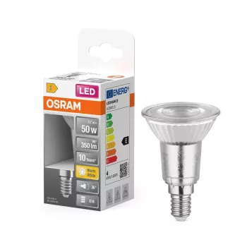 OSRAM Star LED izzó spot forma (PAR16), E14 foglalat, 3,7W, 350lm, 2700K meleg fehér