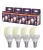 OSRAM SMART+ Zigbee dimmelhető LED izzó, kisgömb forma, matt búra, E14, 4,9W, 470lm, 2700K meleg feh