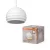 OSRAM Dekor gipsz függő lámpa, beltéri, fehér, E27, gipsz és acél, IP20, átmérő: 160 mm, hossz: 1180 mm ( 4099854460791 )