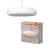 OSRAM Dekor gipsz függő lámpa, beltéri, fehér, E27, gipsz és acél, IP20, átmérő: 298 mm, hossz: 1130 mm ( 4099854460876 )