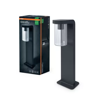   OSRAM ENDURA® Cascade kerti álló lámpa, kültéri, áttetsző, E27, alumínium, IP44, magasság: 500 mm ( 4099854460937 )
