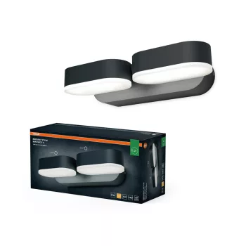   OSRAM ENDURA® mini LED spot lámpa, kültéri, sötétszürke, 630 lm, 13,5 W, 3000 K, alumínium, IP54, hossz: 100 mm ( 4099854461521 )