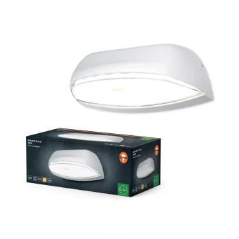   OSRAM ENDURA® széles LED mennyezeti lámpa, kültéri, fehér, 530 lm, 12 W, 3000 K, alumínium, IP54, hossz: 90 mm ( 4099854462153 )