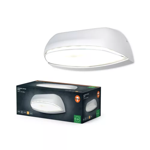OSRAM ENDURA® széles LED mennyezeti lámpa, kültéri, fehér, 530 lm, 12 W, 3000 K, alumínium, IP54, hossz: 90 mm ( 4099854462153 )