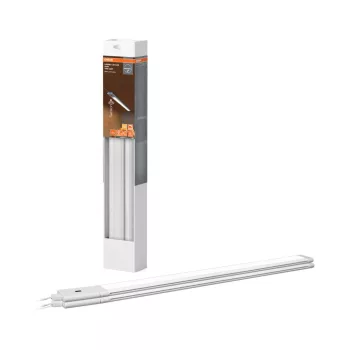   OSRAM Cabinet keskeny LED bútor alatti pultmegvilágító mozgásérzékelővel, beltéri, fehér, 980 lm, 18 W, 3000 K, (PC) és ABS, IP20, hossz: 500 mm, 2 db-os szett ( 4099854462399 )