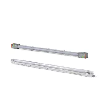   OSRAM Submarine PCR por- és páramentes mennyezeti / fali armatúra LED fénycsőhöz, T8 / G13 foglalattal, beltéri, fehér, 1550 lm, 13,5 W, 4000 K, G13, (PC), IP65, hossz: 1280 mm ( 4099854462498 )
