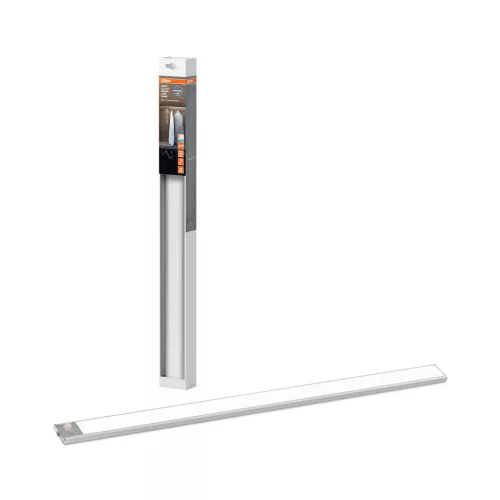 OSRAM Linear LED Flat Sensor USB lapos bútor alatti pultmegvilágító USB-tápos, mozgásérzékelővel, beltéri, szürke, 270 lm, 4 W, 3000–4000–6500 K, alumínium és műanyag, IP20, hossz: 600 mm ( 4099854462672 )