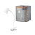 OSRAM Office Line csíptetős asztali lámpa, trapéz kivitel, beltéri, fehér, GU10, ABS, IP20, magasság: 340 mm ( 4099854464430 )