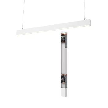   OSRAM Office Line téglatest LED függő lámpa, beltéri, fehér, 5000 lm, 42 W, 4000 K, alumínium, IP20, hossz: 1126 mm, dimmelhető ( 4099854464799 )