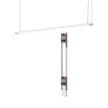   OSRAM Office Line lapos LED függő lámpa, beltéri, fehér, 4400 lm, 40 W, 4000 K, alumínium, IP20, hossz: 1200 mm, dimmelhető ( 4099854464850 )