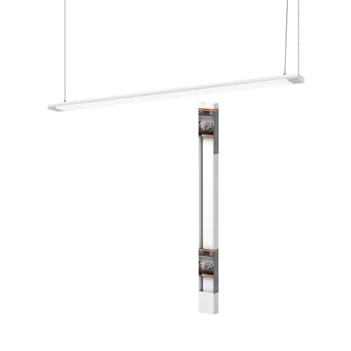 OSRAM Office Line lapos LED függő lámpa, beltéri, fehér, 4400 lm, 40 W, 4000 K, alumínium, IP20, hossz: 1200 mm, dimmelhető ( 4099854464850 )