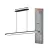 OSRAM Office Line beltéri LED függeszték, 57W, 4000K természetes fehér, 2700lm, IP20