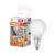 OSRAM Star LED izzó kisgömb forma, matt plasztik búra, E14 foglalat, 1W, 136lm, 2700K meleg fehér