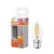 OSRAM Star LED izzó gyertya forma, átlátszó üveg búra, B22d foglalat, 3,4W, 470lm, 2700K meleg fehér