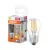 OSRAM Star LED kisgömb izzó, átlátszó üveg búra, E27 foglalat, 3,4W, 470lm, 2700K meleg fehér fény
