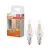 OSRAM Star LED gyertya izzó, átlátszó üveg búra, E14 foglalat, 1,8W, 250lm, 2700K, meleg fehér 2db