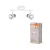 OSRAM Cork mennyezeti / fali állítható dimmelhető spot lámpa 2 fejes, beltéri, fehér, GU10, acél és parafa, IP20, hossz: 338 mm, dimmelhető ( 4099854470752 )