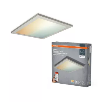 OSRAM SMART+ MATTER beltéri LED panel, 20W, 3000–6500K állítható, 1500lm, IP20, fehér