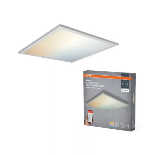 OSRAM SMART+ MATTER beltéri LED panel, 28W, 3000–6500K állítható, 2000lm, IP20, fehér