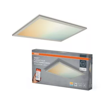 OSRAM SMART+ MATTER beltéri LED panel, 22W, 3000–6500K állítható, 1600lm, IP20, fehér