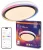 OSRAM Smart+ Orbis Zest kerek RGB LED mennyezeti lámpa, beltéri, fekete, 1050 lm, 38 W, 2700–6500 K, acél, IP20, átmérő: 490 mm, magasság: 100 mm, dimmelhető ( 4099854472350 )