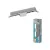 OSRAM SMART+ MATTER Orbis Wall Duplo dupla fürdőszobai LED oldalfali lámpa, beltéri / fedett kültéri, ezüst, 1100 lm, 15 W, 3000–6500 K, ABS, IP44, hossz: 295 mm, dimmelhető ( 4099854473043 )