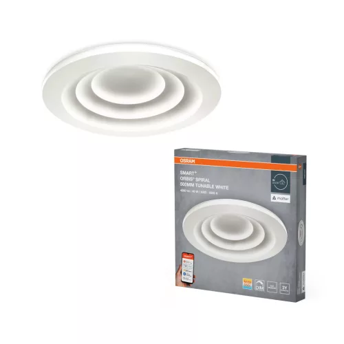 OSRAM SMART+ MATTER beltéri LED mennyezeti lámpa, 40W, 3000–6500K állítható, 1900lm