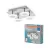 OSRAM SMART+ MATTER Orbis Wall Wave hullám fürdőszobai LED oldalfali lámpa, beltéri / fedett kültéri, ezüst, 1500 lm, 24 W, 3000–6500 K, (PMMA), IP44, hossz: 300 mm, dimmelhető ( 4099854473227 )