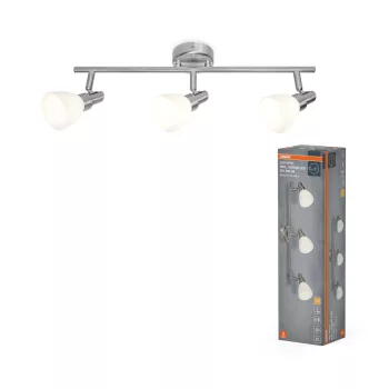   OSRAM mennyezeti / fali állítható spot lámpa 3 fejes, beltéri, ezüst, G9, alumínium, IP20, hossz: 486 mm ( 4099854473326 )