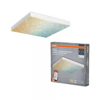 OSRAM SMART+ MATTER beltéri LED panel, 24,5W, 3000–6500K állítható, 1300lm, IP20
