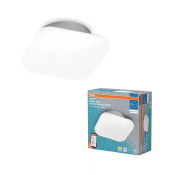   OSRAM SMART+ MATTER Orbis Wall Aqua csepp fürdőszobai LED oldalfali lámpa, beltéri / fedett kültéri, fehér, 900 lm, 12 W, 3000–6500 K, acél, IP44, hossz: 200 mm, dimmelhető ( 4099854473500 )