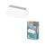 OSRAM SMART+ MATTER Orbis Wall Aqua csepp fürdőszobai LED oldalfali lámpa, beltéri / fedett kültéri, fehér, 1000 lm, 12 W, 3000–6500 K, acél, IP44, hossz: 280 mm, dimmelhető ( 4099854473524 )