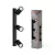 OSRAM Octagon mennyezeti / fali állítható dimmelhető spot lámpa 3 fejes, beltéri, fekete, GU10, acél, IP20, hossz: 430 mm, dimmelhető ( 4099854474040 )
