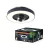 OSRAM SMART+ WIFI kültéri kerek biztonsági kamera fényszóróval, kültéri, fekete, 1600 lm, 22 W, 3000 K, alumínium, IP44, hossz: 145 mm, dimmelhető ( 4099854474811 )